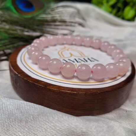 Rose Quartz Bracelet (Madagascar | Premium Quality)
