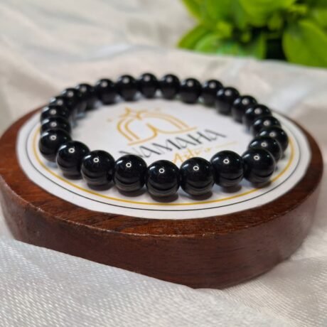 Black Tourmaline Bracelet (Sri Lanka | Premium Quality)