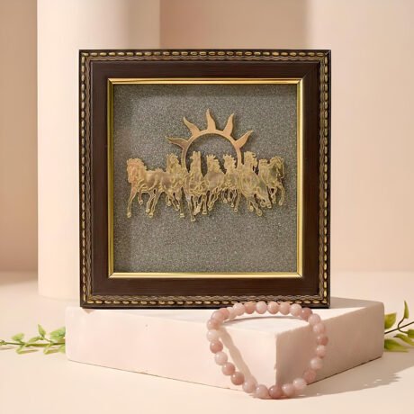 7 Horses of Surya + Premium Sunstone Bracelet Combo